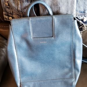 Matt & nat denim blue backpack